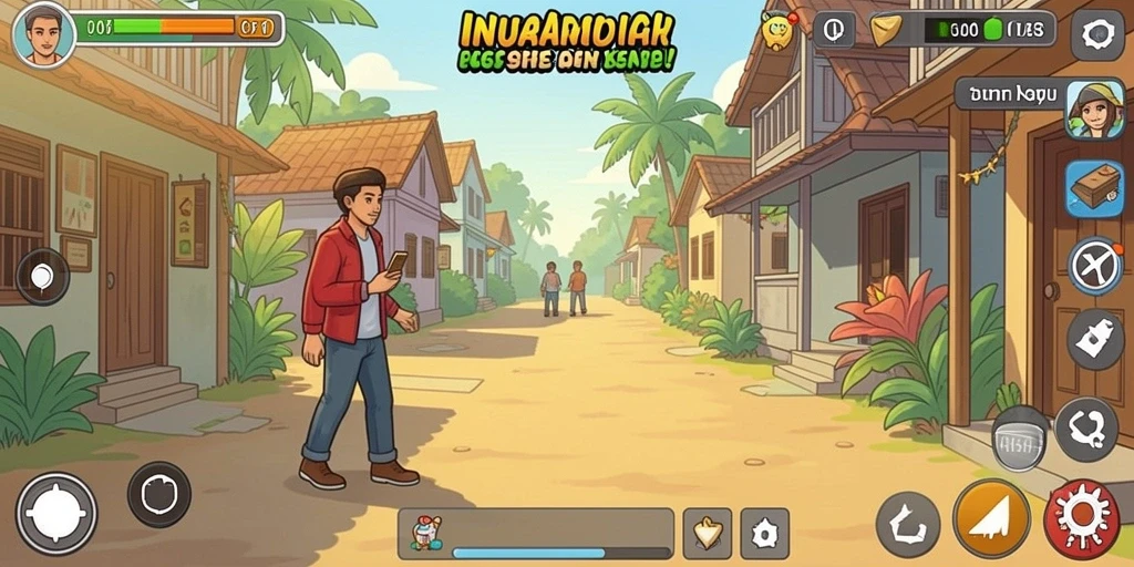 Ruang komunitas untuk berinteraksi dengan pemain lain.