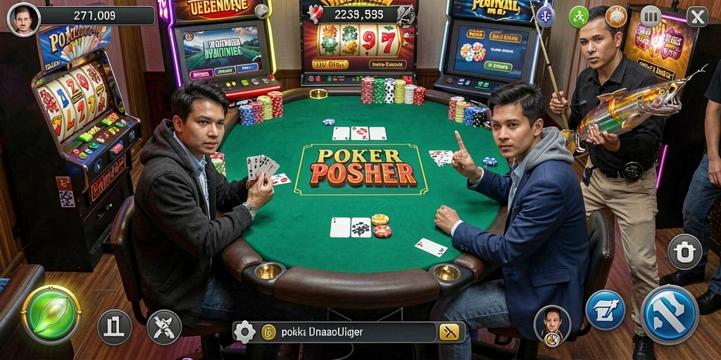 Kompetisi antar pemain yang sangat mengasyikkan.