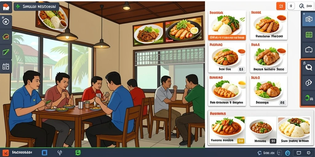 Fitur chatting untuk interaksi dengan pemain lain.