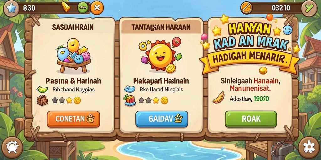 Screenshot menunjukkan fitur multiplayer yang seru.