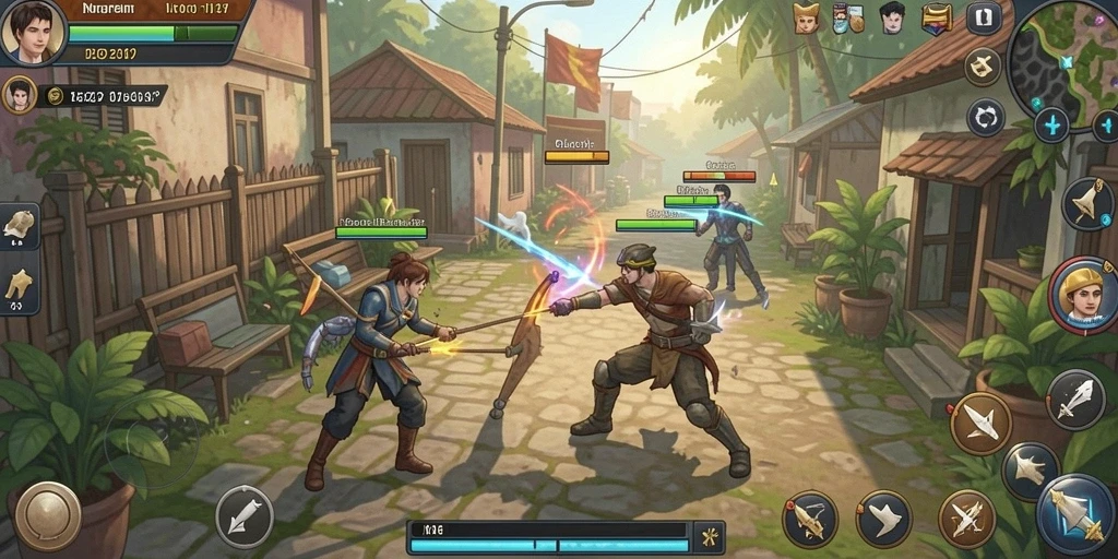 Mode multiplayer yang sangat seru dan interaktif.