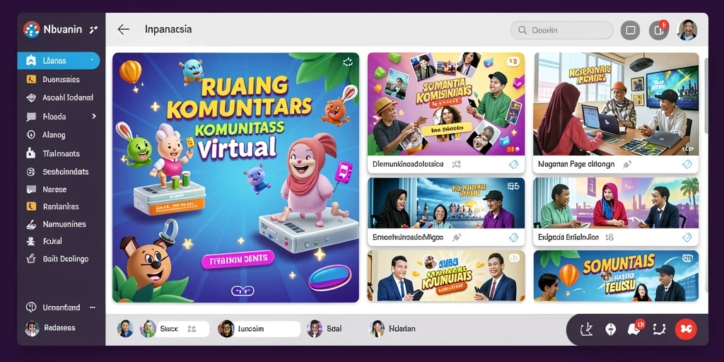 Menampilkan opsi multiplayer untuk bermain bersama teman.